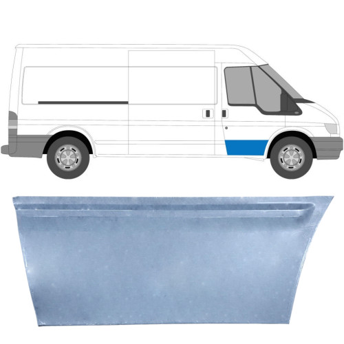 Ремчастина передньої двері права Ford Transit 2000-2013 зовнішня (KH)