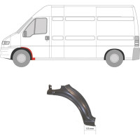 Ремчастина переднього крила ліва Citroen Jumper, Fiat Ducato, Peugeot Boxer 94-06 (KK)