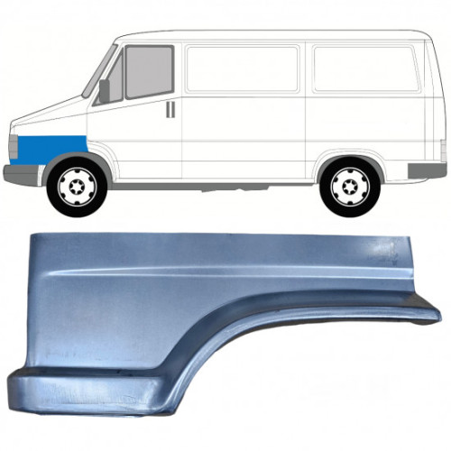 Ремчастина переднього крила ліва нижня Fiat Ducato, Citroen C25, Peugeot J5 81-90 Klokkerholm