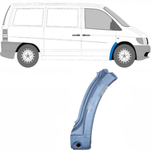 Ремчастина переднього крила права Mercedes Vito W638 1996-2003 (PL)