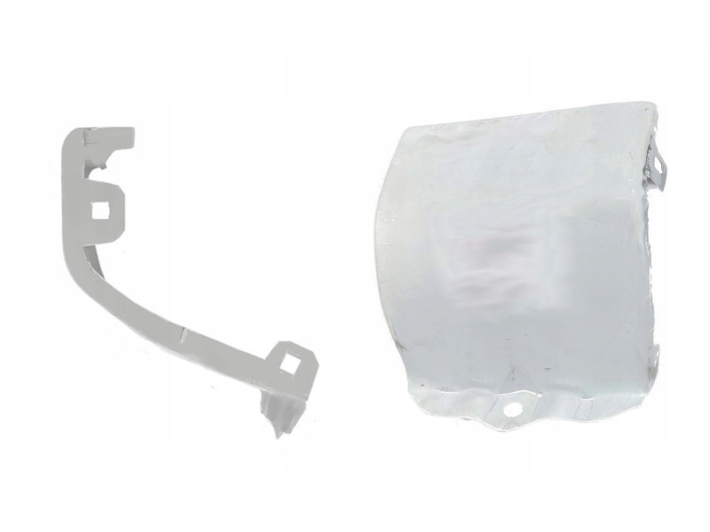 Ремчастина порогу під переднім крилом права Honda Accord 8 2008-2012 EUR (Polcar)