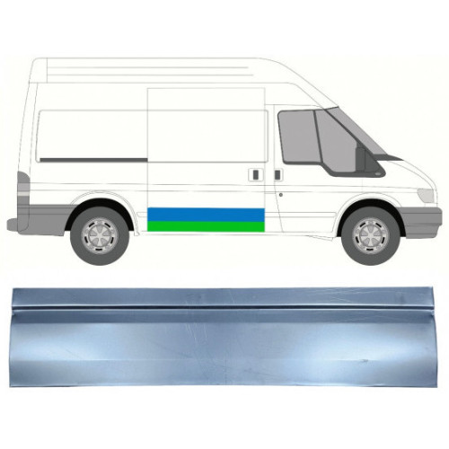 Ремчастина права зсувних дверей (112x32 см) Ford Transit 2000-2013 Klokkerholm 2509159