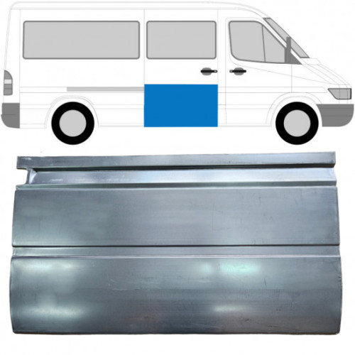 Ремчастина права зсувних дверей Mercedes Sprinter W901-W903, VW LT 2 (Polcar)