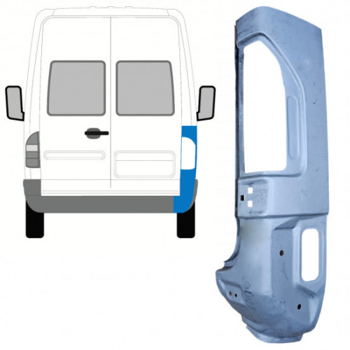 Стійка задня права під ліхтар Mercedes Sprinter W901-W903 1995-2006 (PL)