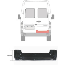 Ремчастина задньої двері права Mercedes Sprinter W901 95-06 внутрішнє корито (Klokkerholm)