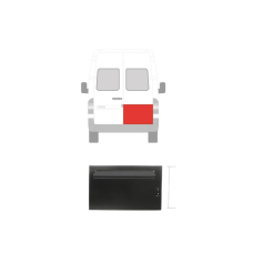 Ремчастина задньої двері права Mercedes Sprinter W901-W903 95-06 зовнішня (PL)