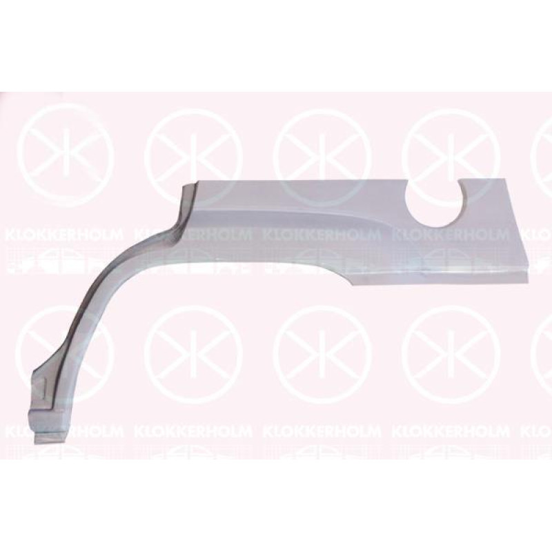 Ремчастина заднього крила ліва Jeep Grand Cherokee 91-05 (Klokkerholm) арка