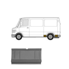 Ремчастина заднього крила ліва/права до/після колеса Mercedes 207-410 1977-1995 коротка база Польща 3545610-P