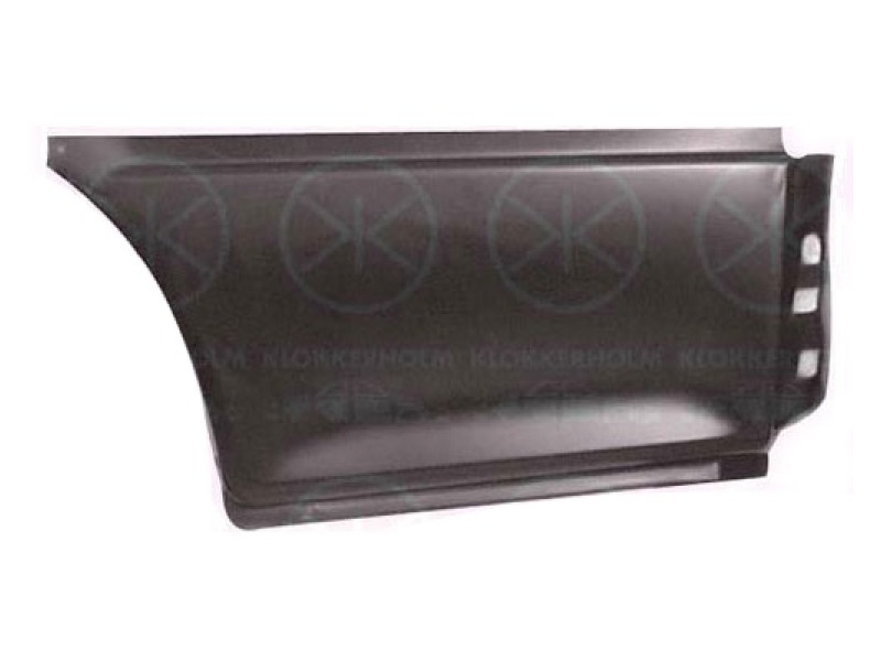 Ремчастина заднього крила ліва Toyota Hi-Ace 89-95 (Klokkerholm) за колесом