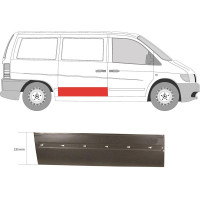 Ремчастина зсувних дверей права Mercedes Vito W638 96-04 (Польща) висота 22 см