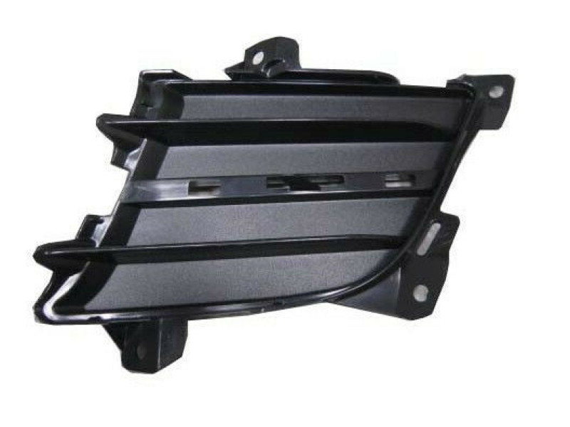 Решітка бампера ліва Mazda 6 GH 08-10 (Тайвань) чорна GS7T50C22A