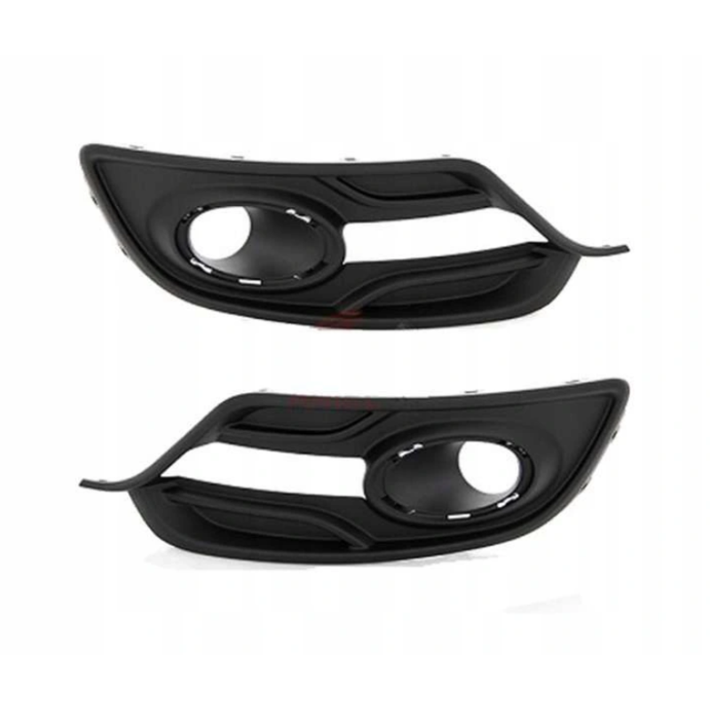 Решітка бампера ліва права Renault Megane 14-16 (c отв.)  DRL (FPS) 261521862R