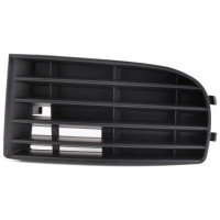 Решітка бампера ліва VW Golf 5 04-09 (крім GTI) (Тайвань) без отв. 1K0853665