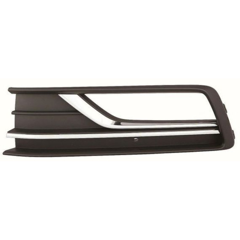 Решітка бампера ліва VW Passat B8 USA 15-19 (LKQ) з отв.противотуман. 561854661HRYP