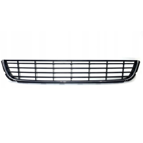Решітка бампера передні VW Golf 6 2009-2012 (Tempest) з хром. молдингом 5K0853677