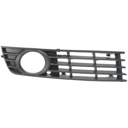 Решітка переднього бампера права Audi А4 (B6) 2000-2004 (Elit) 8E0807682A01C