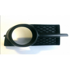 Решітка бампера права Chevrolet Aveo T250 2006-2012 Tempest чорна з отвором 96648781