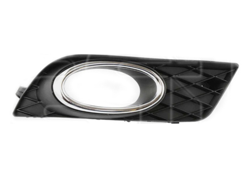 Решітка бампера права Honda Civic FB 11-13 седан (Тайвань) з отвором