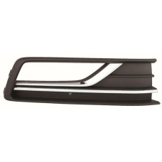 Решітка бампера права VW Passat B8 USA 15-19 (LKQ) з отв.противотуман. 561854662HRYP