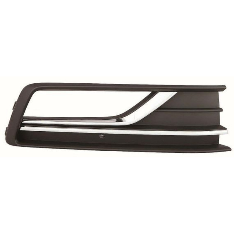 Решітка бампера права VW Passat B8 USA 15-19 (LKQ) з отв.противотуман. 561854662HRYP