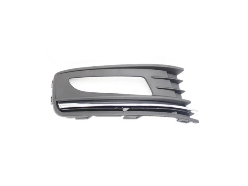 Решітка бампера права VW Polo 15-20 седан (FPS) з хром молдингом 6RU853666F