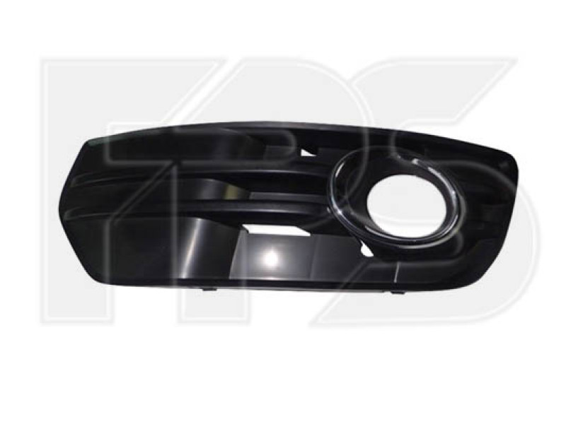 Решітка бампера права (з отвором хром окуляр) Audi Q5 08-12 (FPS)