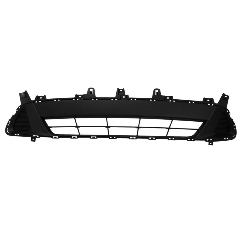 Решітка бампера середня Kia Sorento UM 18- (Тайвань) чорний мат, без адапт. круїзу 86560C6500 