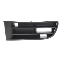 Решітка передньго бампера ліва VW Polo 02-05 (Тайвань) без отвору 6Q08536659B9