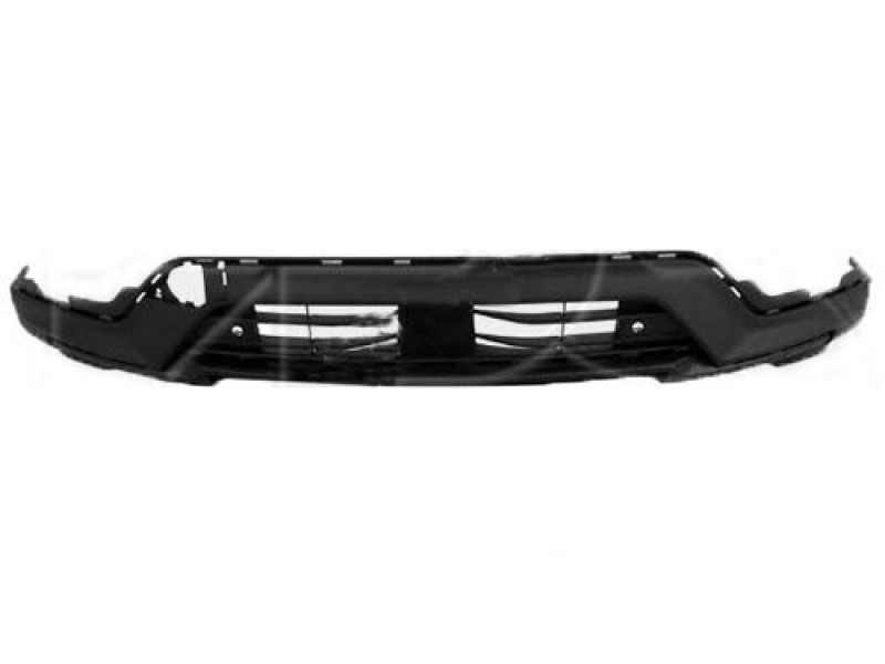 Решітка переднього бампера Ford Explorer 19- (Тайвань) з отв. під п/тронік та місцем під датчик 