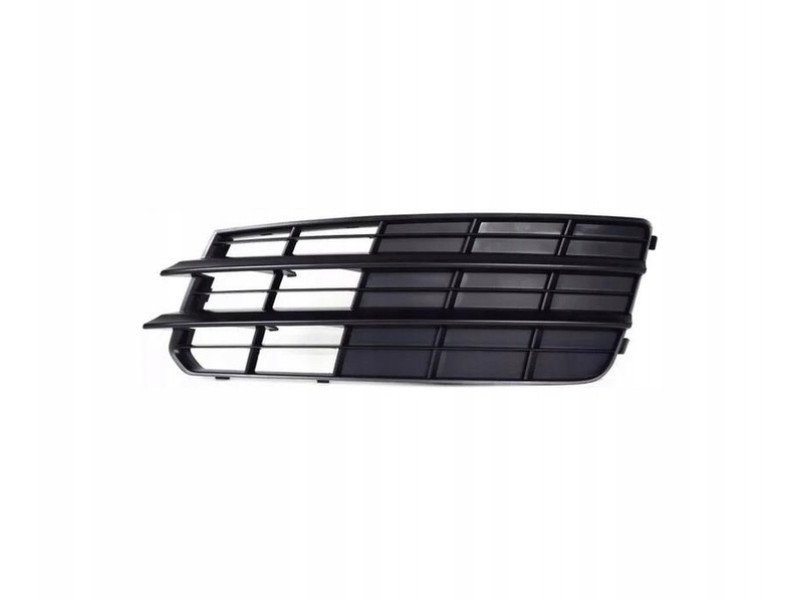 Решітка переднього бампера ліва Audi A7 (4G) 10-14 (Тайвань) чорна, без отв. 4G8807681