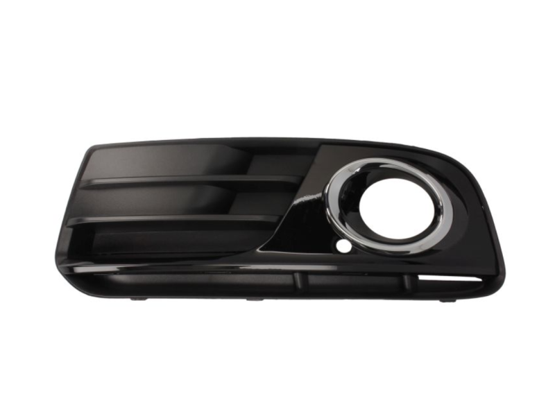 Решітка переднього бампера ліва Audi Q5 12-16 з хром. отв. (Тайвань) 8R0807681MBJI