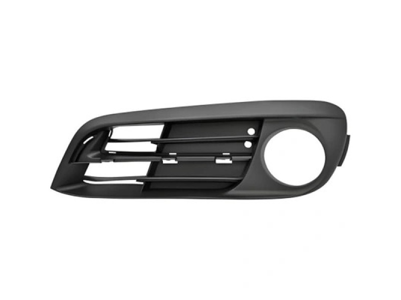 Решітка переднього бампера ліва BMW 5 F10 13-16 (Тайвань) закрита, без молдинга