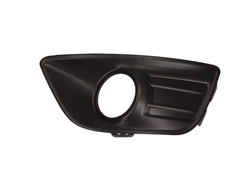 Решітка переднього бампера ліва Citroen C4 09-10 (Тайвань) з отв. 742223