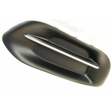 Решітка переднього бампера ліва Dodge Dart 12-16 (Тайвань) чорний мат, сірий молдинг 68242101AA