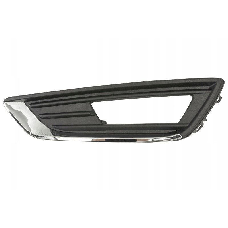 Решітка переднього бампера ліва Ford Focus 3 14-18 (Китай) F1EZ-17B814-B