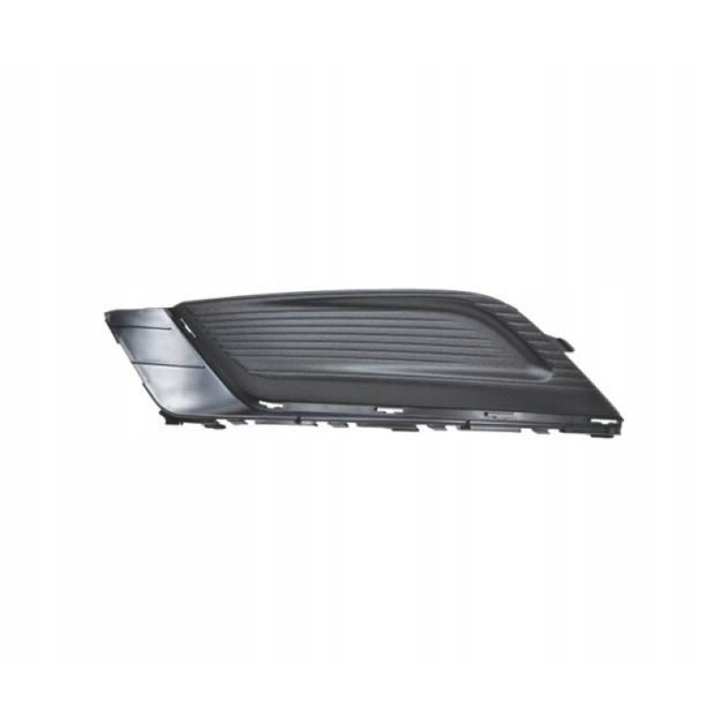 Решітка переднього бампера ліва Ford Mondeo, Fusion 17-19 (TP) без молдинга, без отвору HS7Z17B814AB