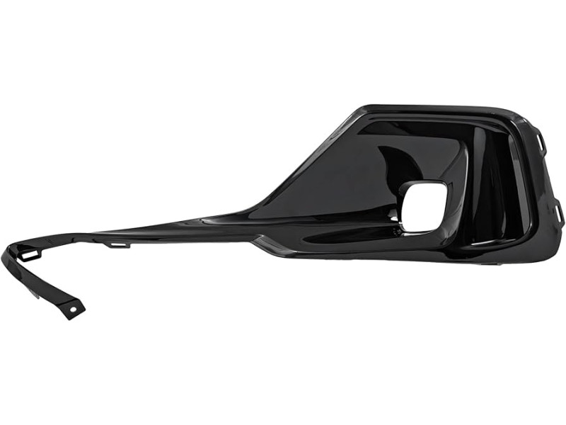 Решітка переднього бампера ліва Honda Accord 10 седан 21-22 (Тайвань) з отв. під ПТФ, глянець 71107TVAF10