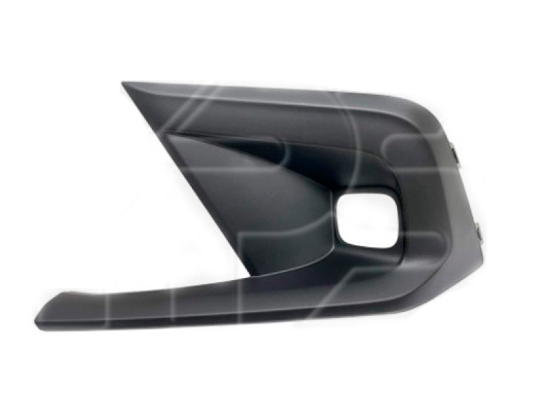 Решітка переднього бампера ліва Honda Civic 11 21- (Тайвань) з отв. ПТФ