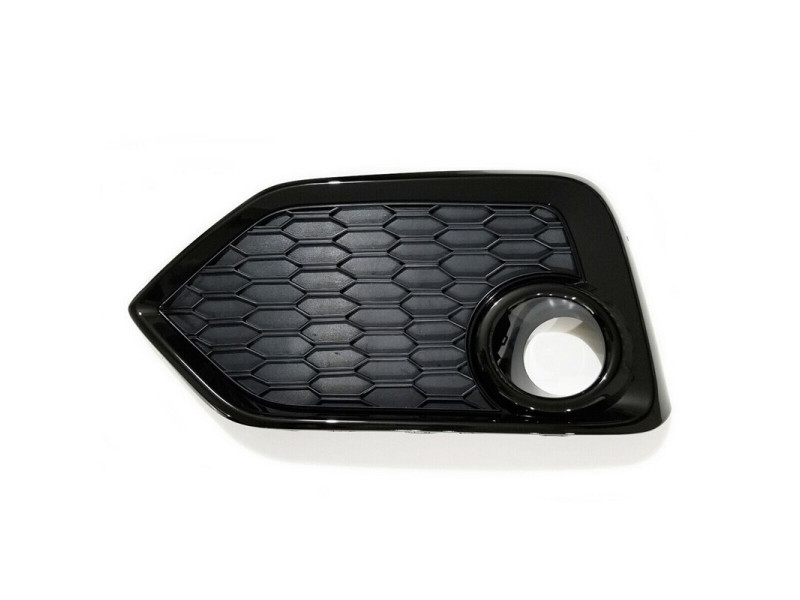 Решітка переднього бампера ліва Honda Civic FK 16- ХЕТЧБЕК (Тайвань) з отвором