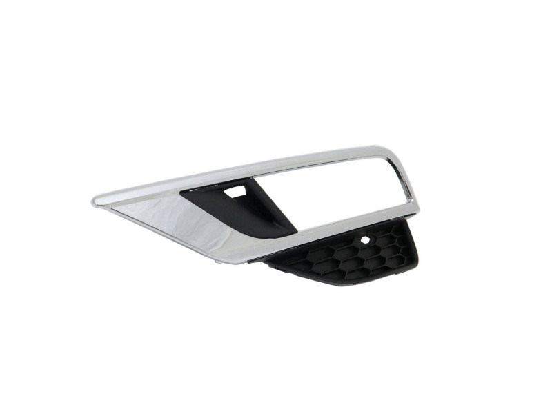 Решітка переднього бампера ліва Honda CR-V 15-17 (Тайвань) хром 71108T1WA00