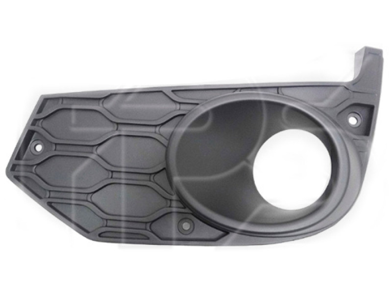 Решітка переднього бампера ліва Iveco Daily 6 14-19 (Тайвань) з отв.