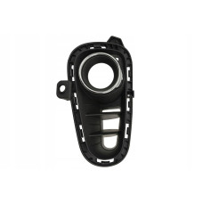 Решітка переднього бампера ліва Kia Rio 17-20 (Тайвань) з отв. 86523H9020