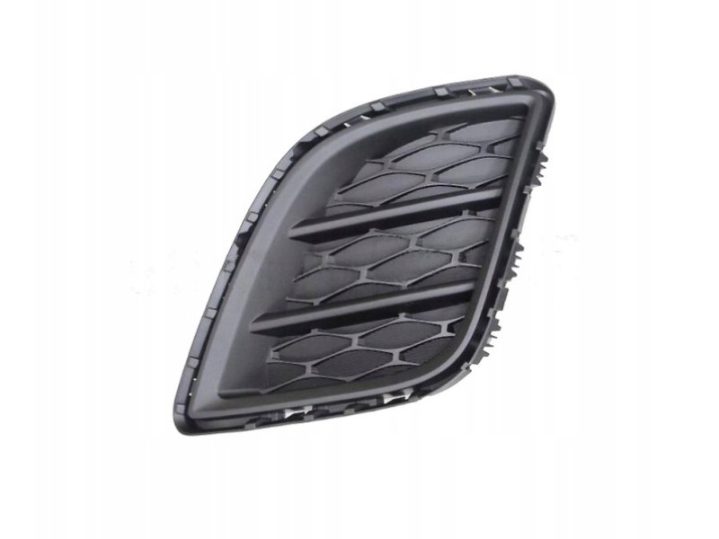 Решітка переднього бампера ліва Mazda CX-7 10-12 (Тайвань) чорна текстура EH4450C21A