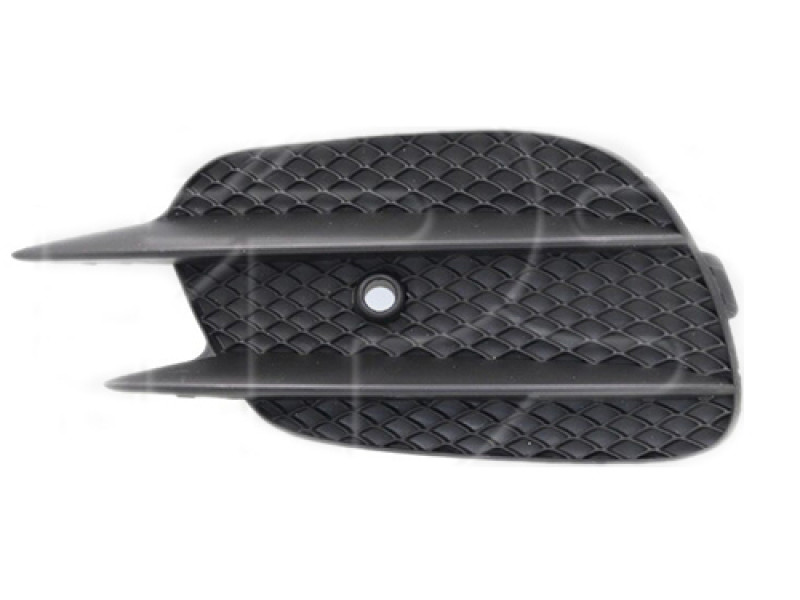 Решітка переднього бампера ліва Mercedes E-class W213 16- (Тайвань) з отв. під п/тронік