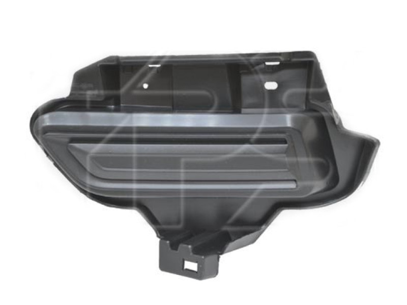 Решітка переднього бампера ліва Nissan Note 17-20 (Тайвань) без отв.