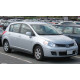 Решітка переднього бампера ліва Nissan Tiida 2005-2012 EURO/USA (без отв.) FPS 62257EM30A