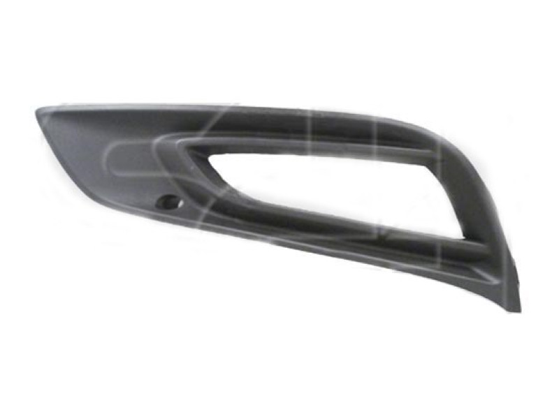 Решітка переднього бампера ліва Opel Astra K 15-19 (Тайвань) з отвором