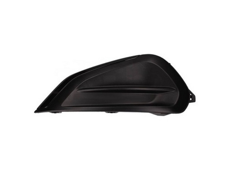 Решітка переднього бампера ліва Peugeot 208 16-19 (Тайвань) без отв. 9810533680