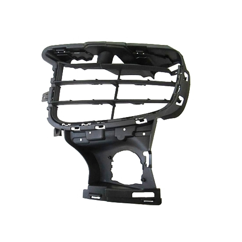 Решітка переднього бампера ліва Porsche Cayenne 15-17 (Тайвань) верхня 958505681409B9