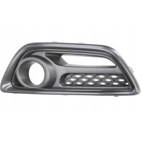 Решітка переднього бампера ліва Renault Captur 13-17 (Тайвань) з отв. 620752406R